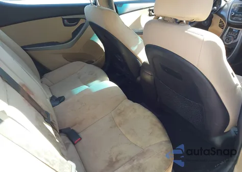 2013 Hyundai Elantra Gls z USA, uszkodzony, nr VIN 5NPDH4AE5DH303179